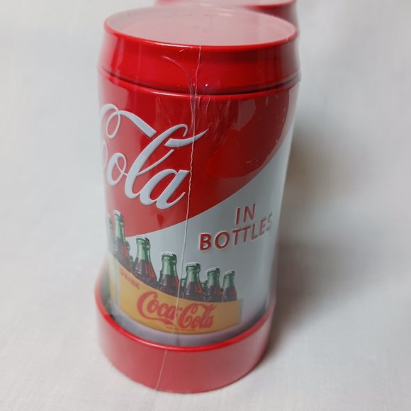 2021 Coca-Cola Salt & Pepper Shaker Set New - Picture 4 of 6